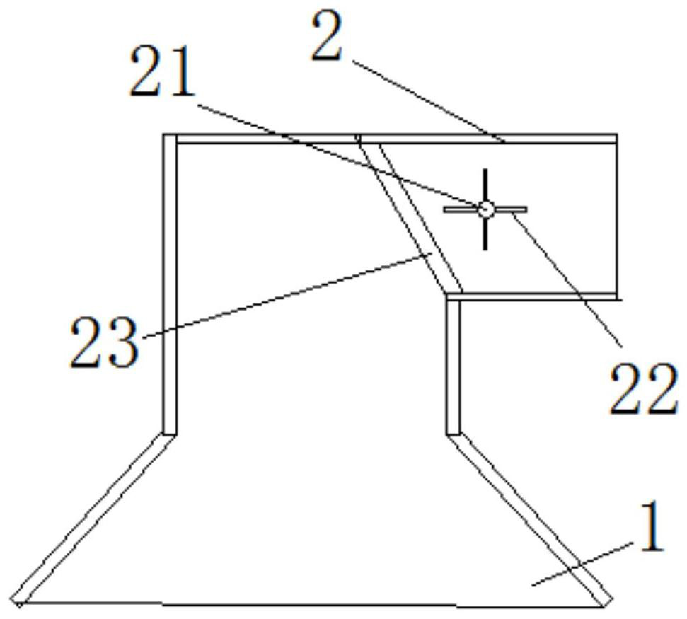 A dust removal device for v-method model casting equipment for foundry household appliances