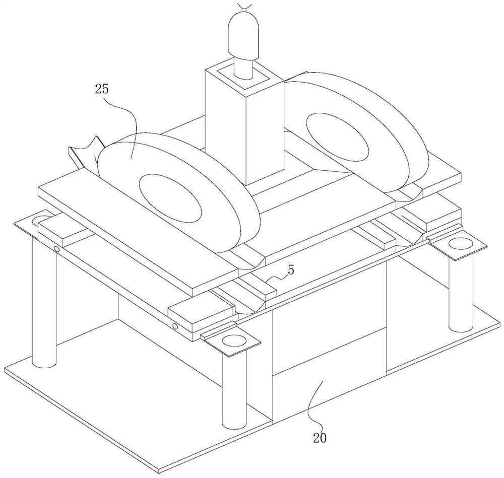 A test device for auto parts brake pads