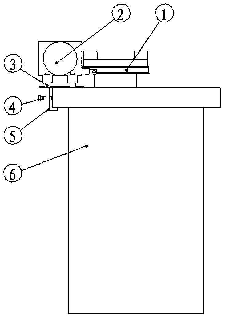 An on-line monitoring system and method for a disconnector based on a pull-wire sensor