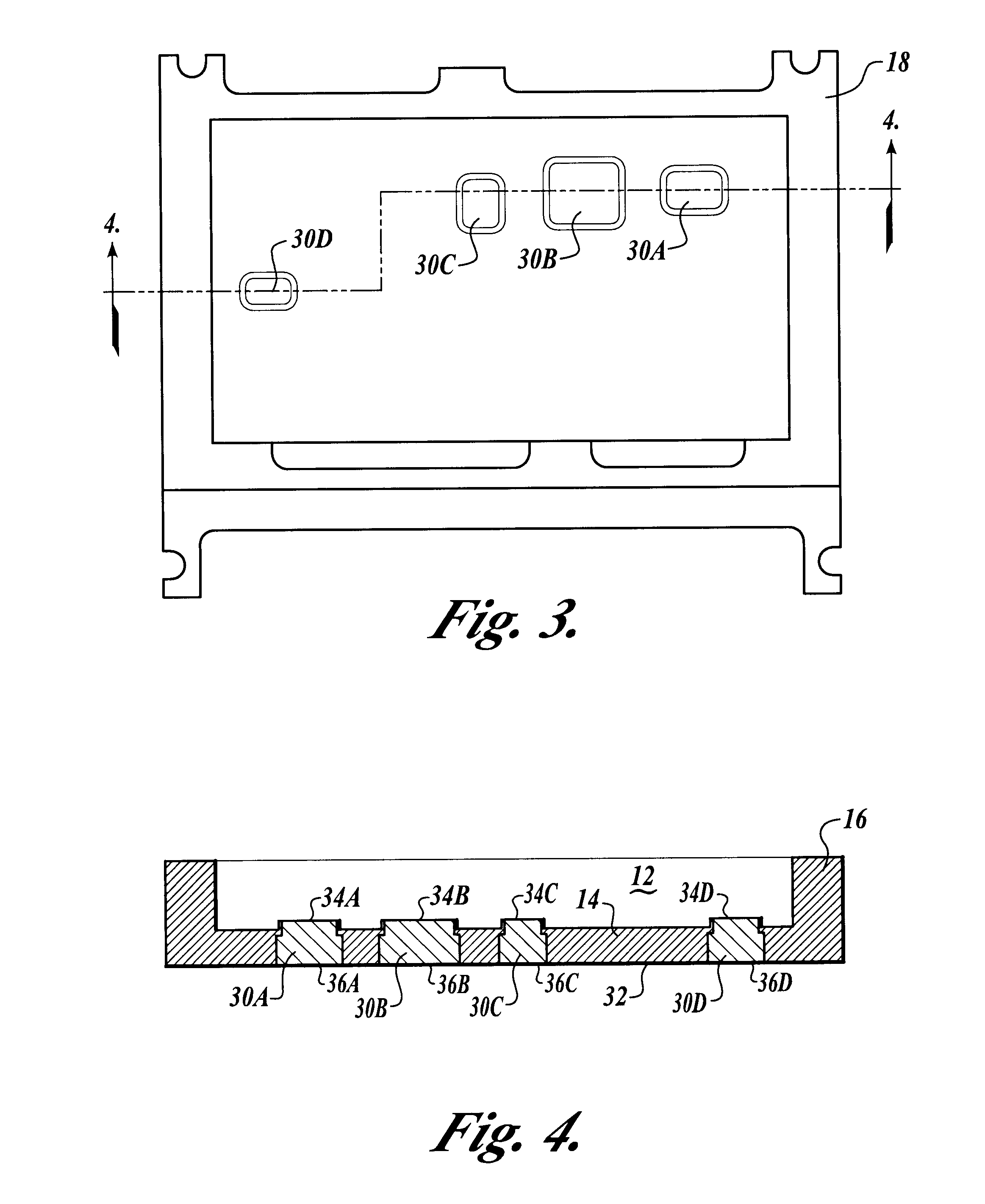 Electronics packages having a composite structure and methods for manufacturing such electronics packages