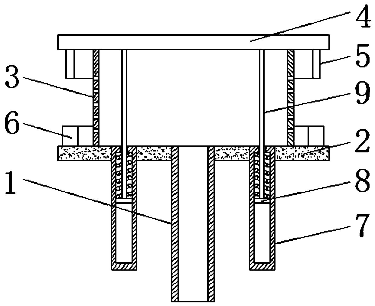 Microporous aeration disc convenient for long-term efficient use