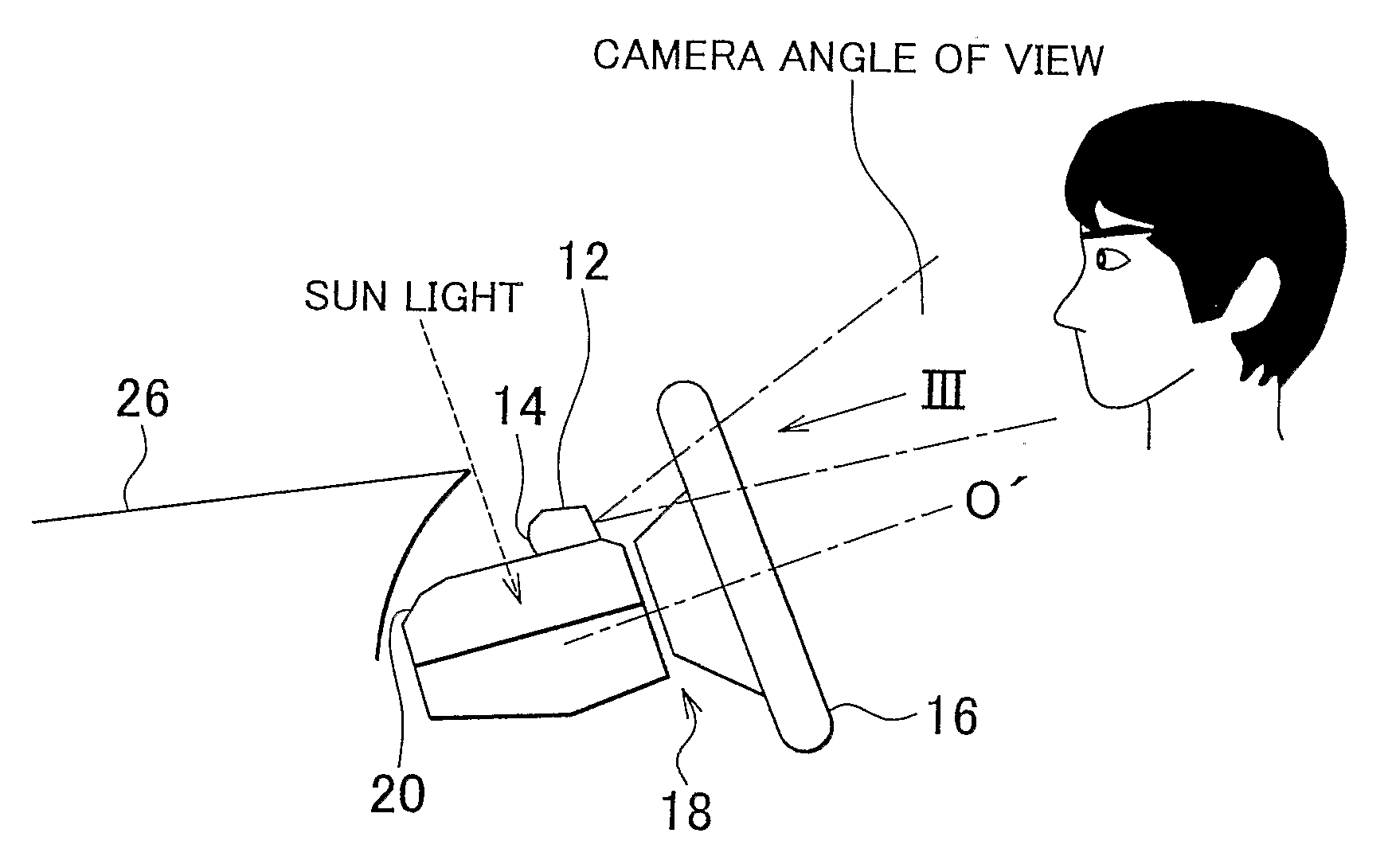 Mounting construction for a facial image photographic camera