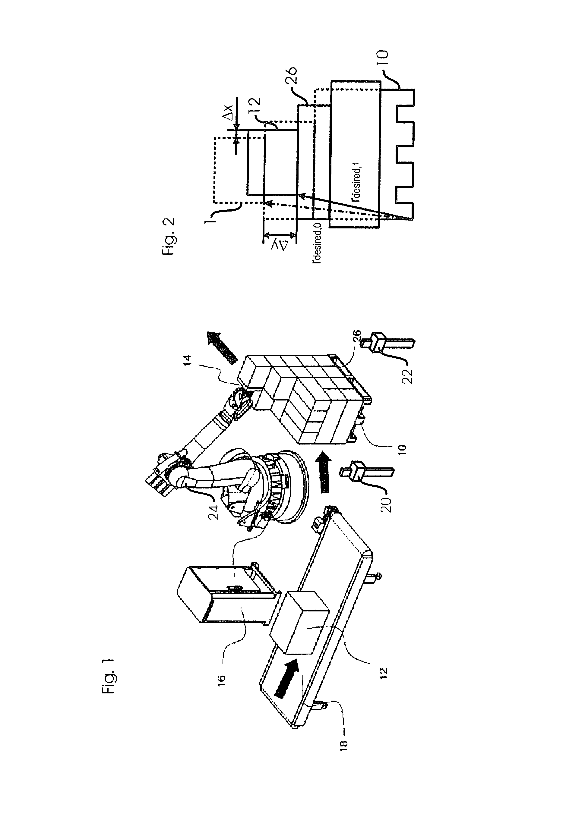 Method and device for automated loading of packages on a load carrier