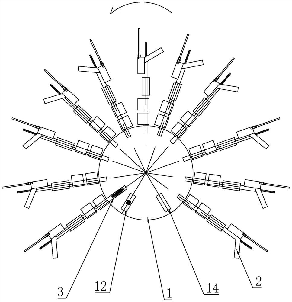 Bristle planting equipment for special-shaped brush