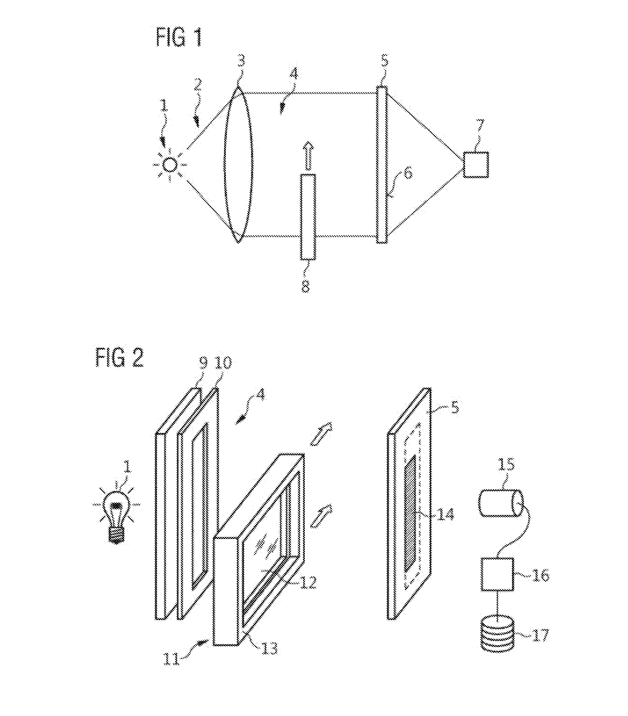 Method and device for optically inspecting faults