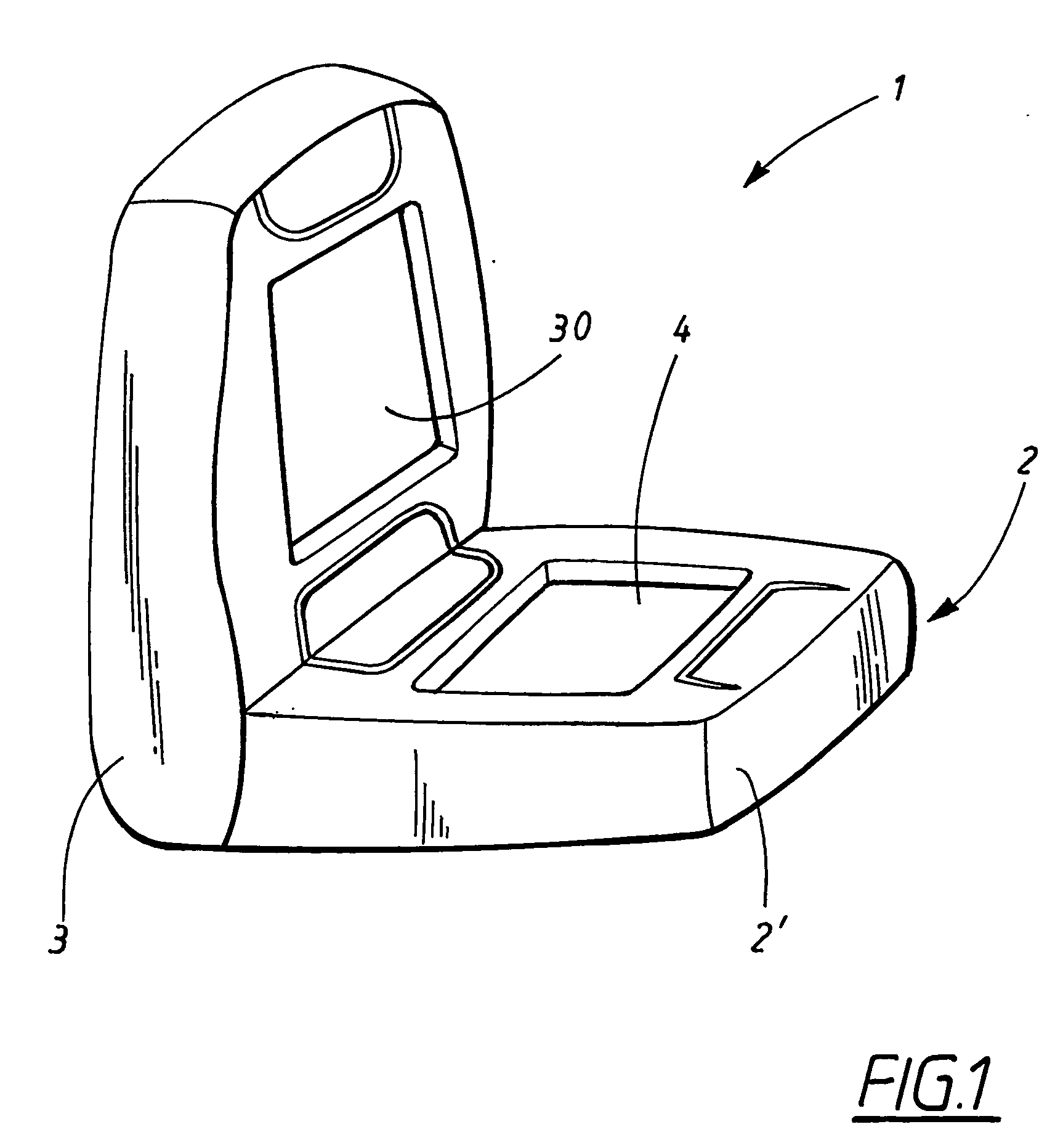 Arrangement for ventilation of a vehicle seat