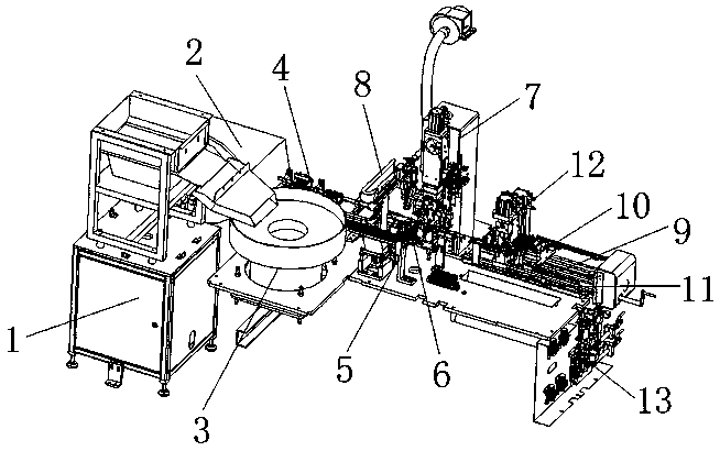 Welding machine for wiring board plug-in support and its resistance welding process