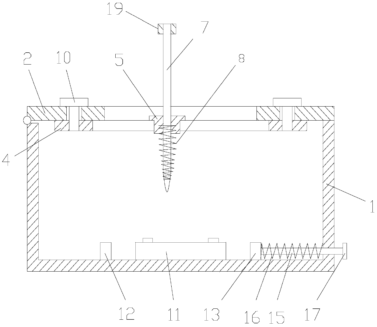 Calibration device that can calibrate the screens of two mobile phones at the same time