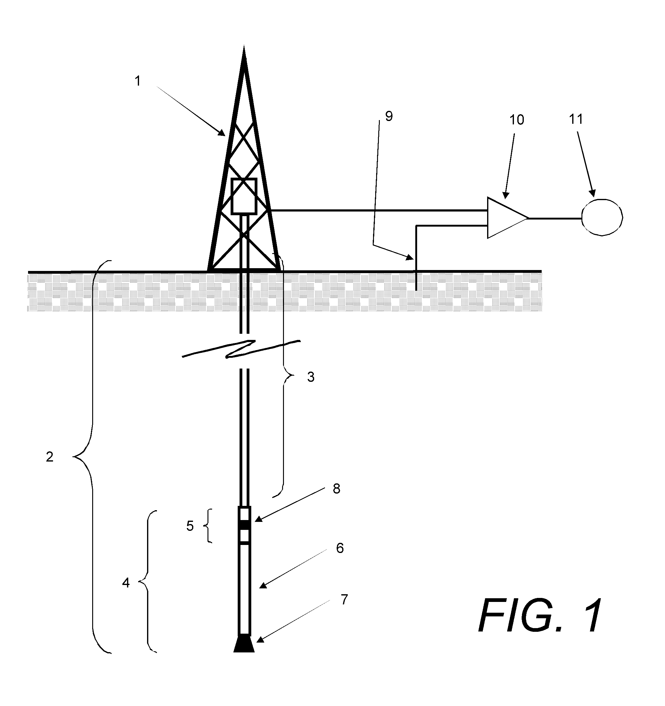 Tapered thread em gap sub self-aligning means and method