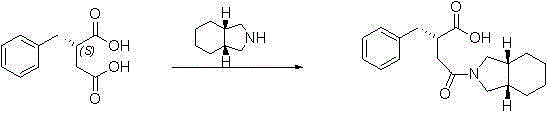 Preparation method of (S)-2-benzylsuccinic acid