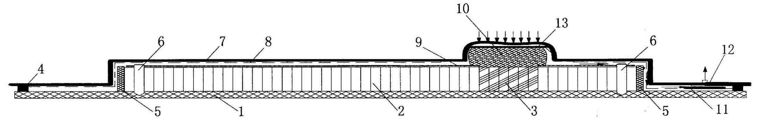 Honeycomb Sandwich Part Pre-filling and Forming Tooling and Its Process Method
