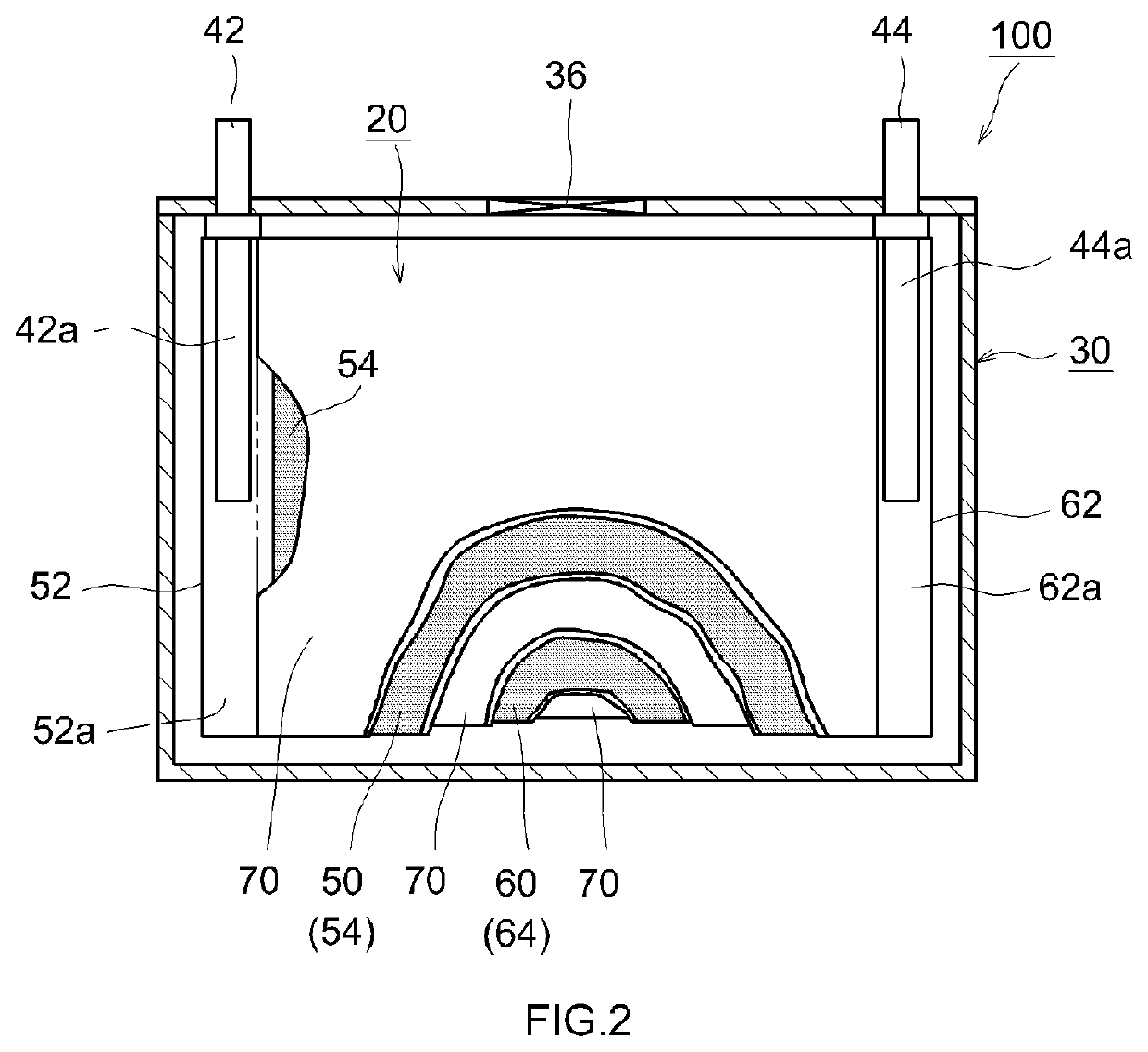 Positive electrode for secondary battery and secondary battery