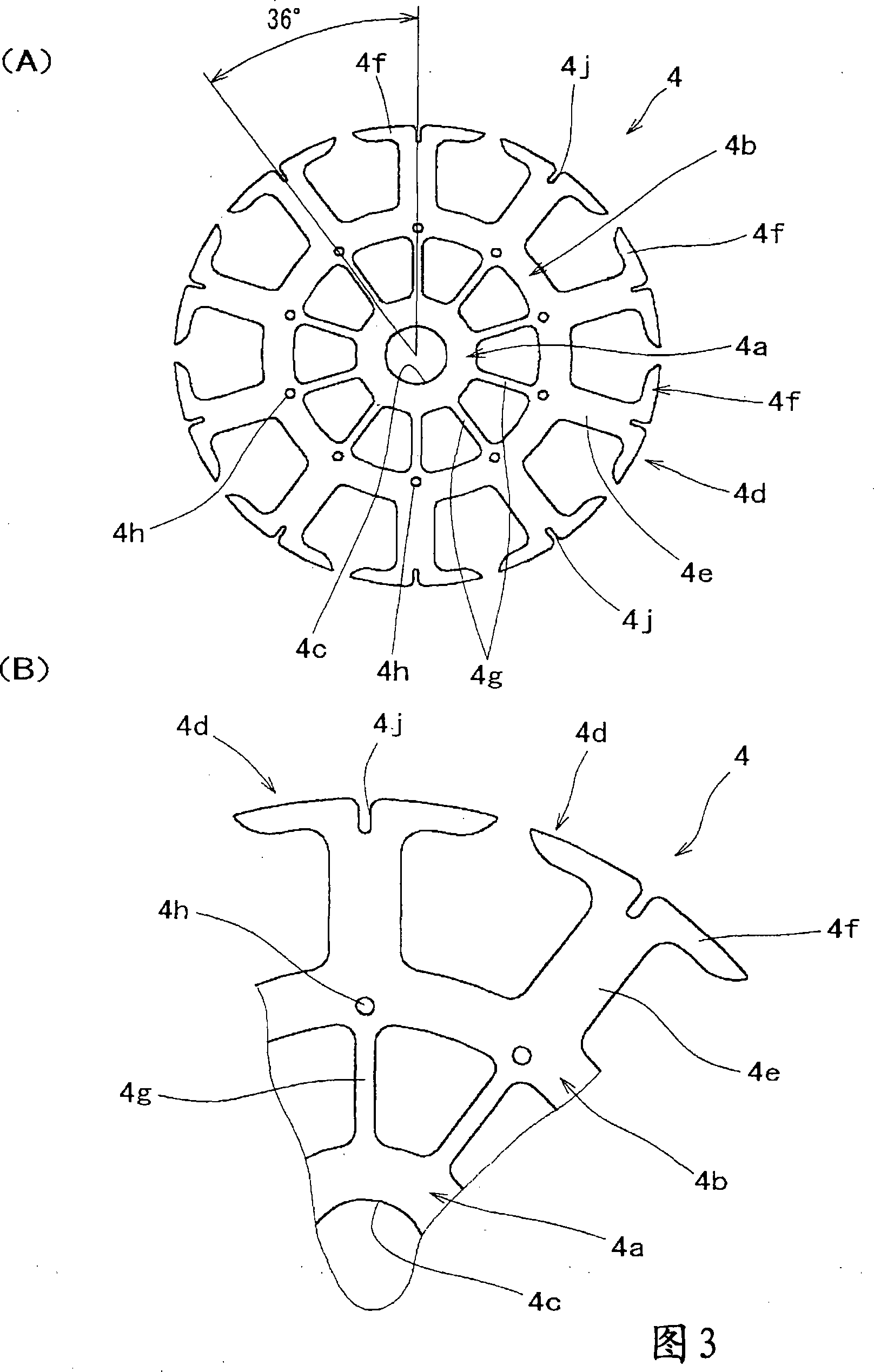 Armature of rotating electric machine and method of manufacturing the same