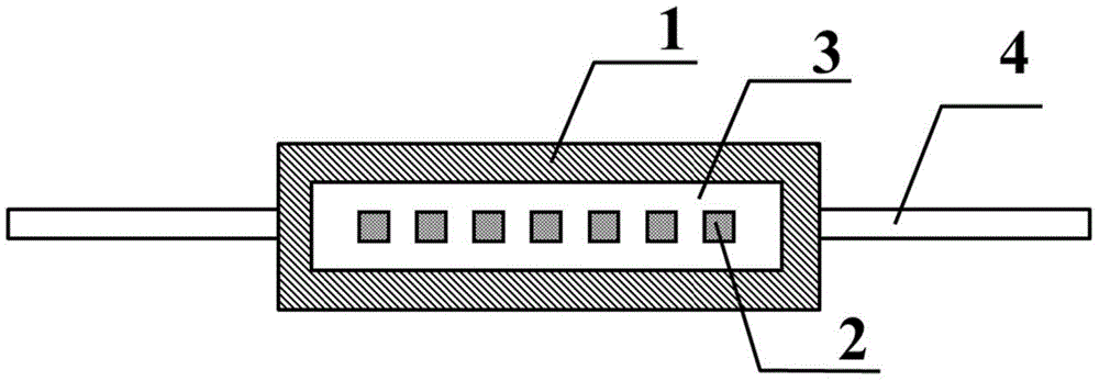 Waveguide type memristor based on metamaterial