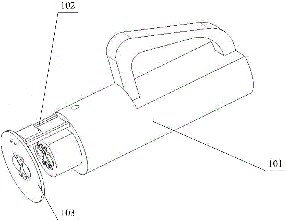 Charging gun ejecting device, controller and controlling method