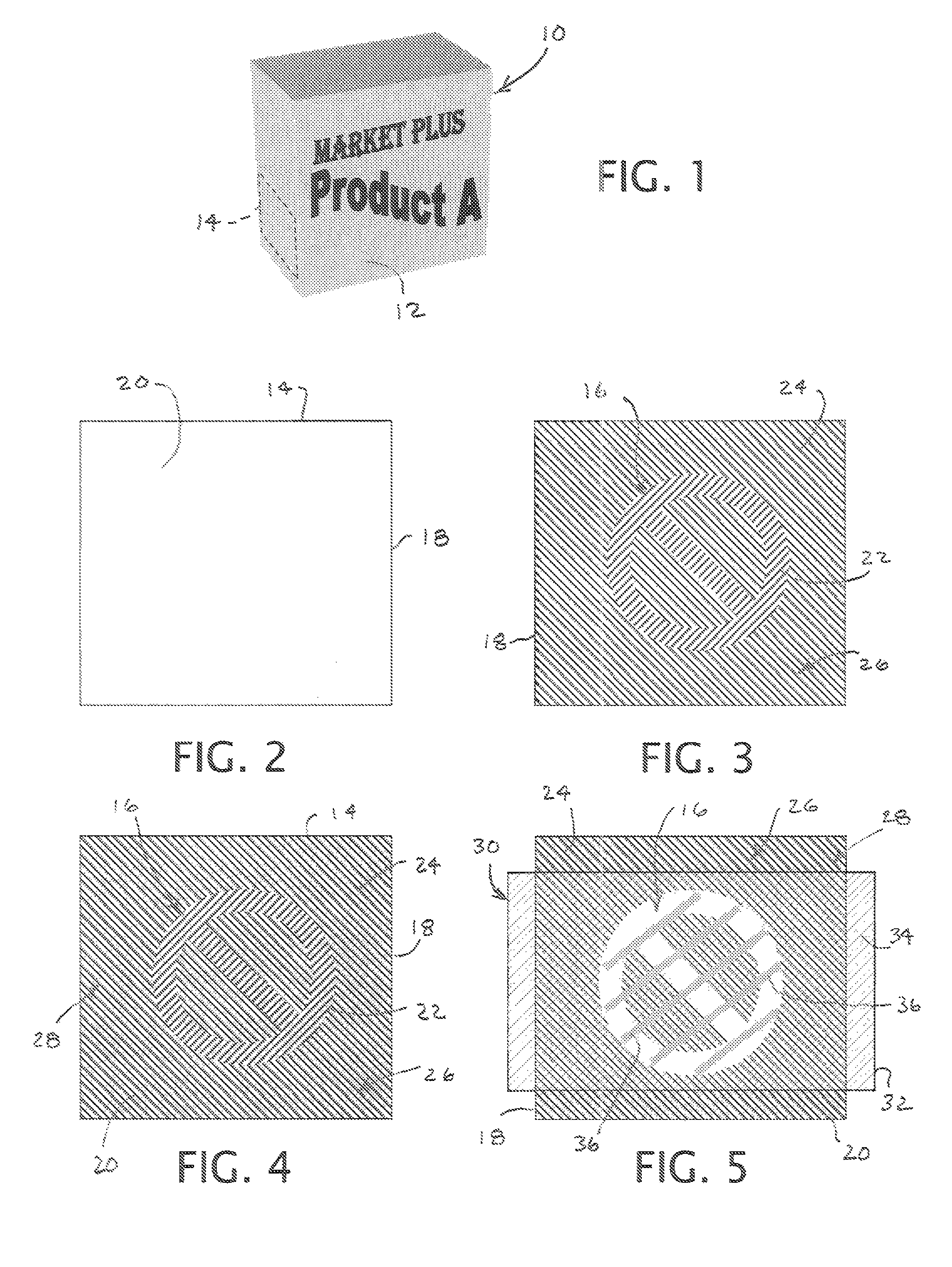 Solid-color embedded security feature