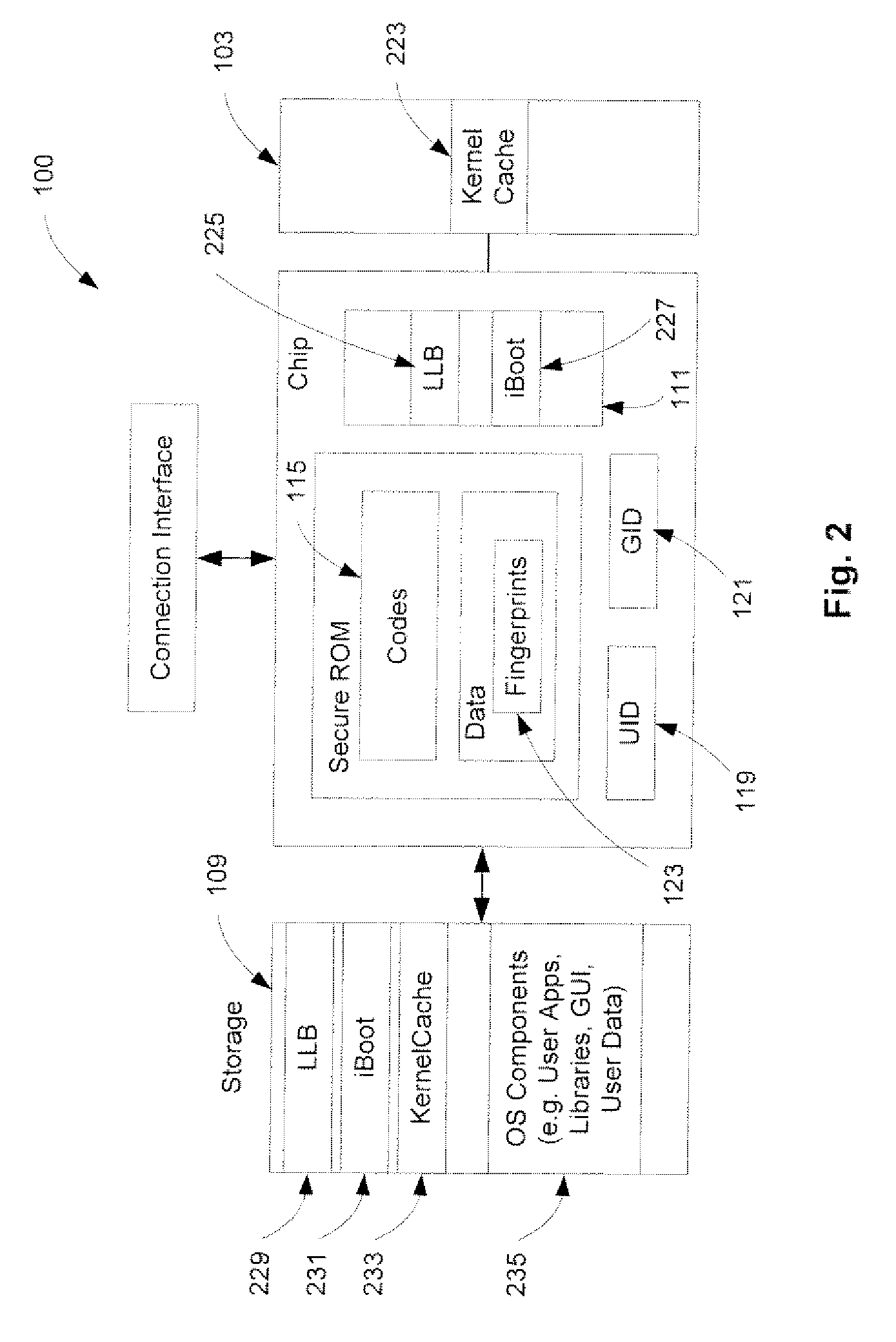 Secure Booting A Computing Device