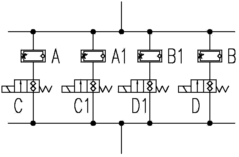 Hydraulic speed regulating mechanism used for stereo garage, and acceleration and deceleration method