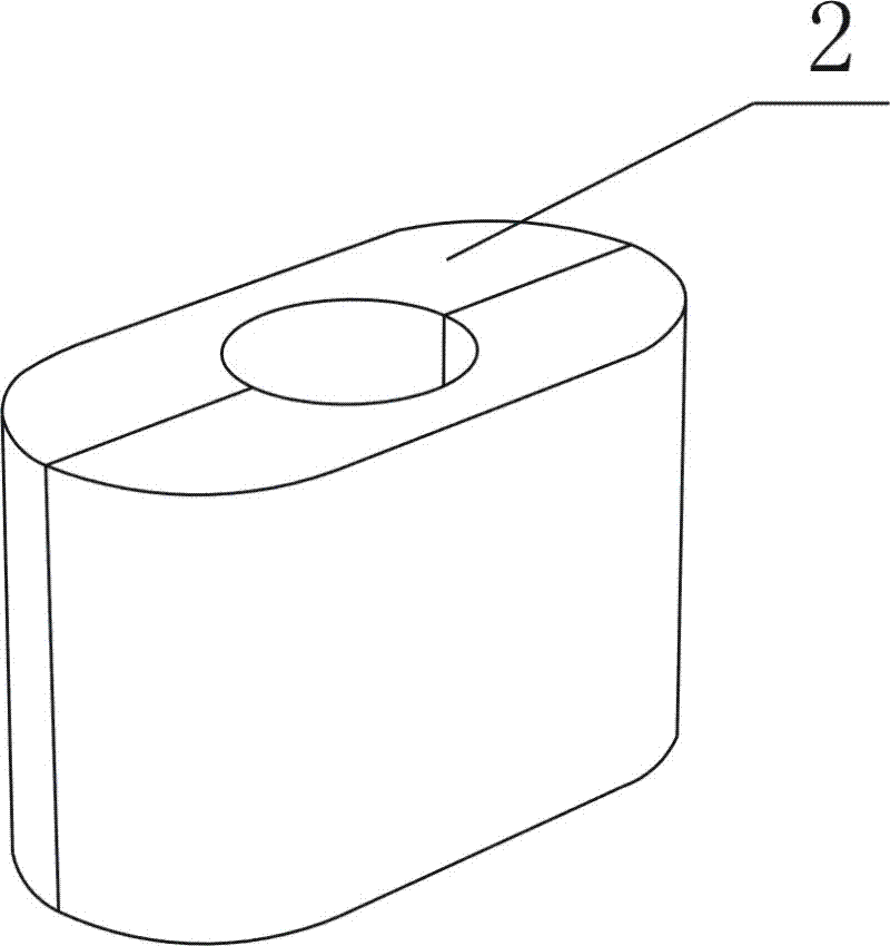 Heating furnace upright post cofferdam internal mold and making method thereof