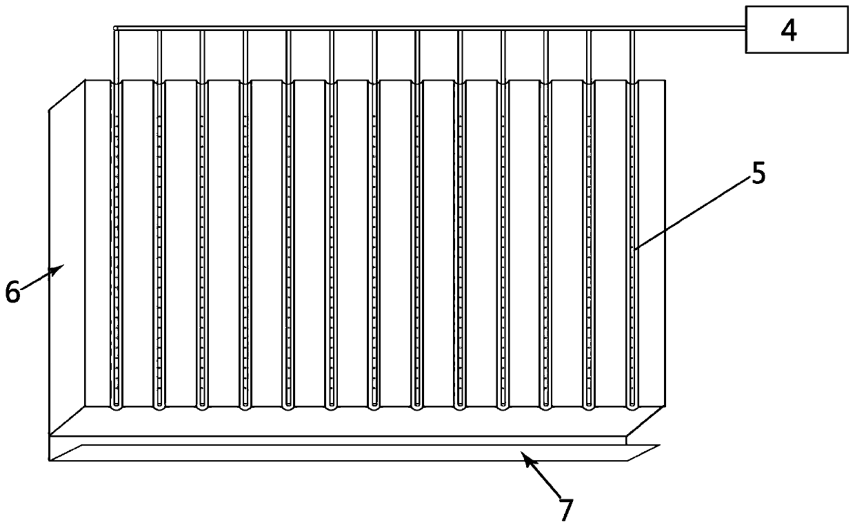 Air guide pipe, oxygenation type wet garbage fermentation platform and wet garbage treatment system