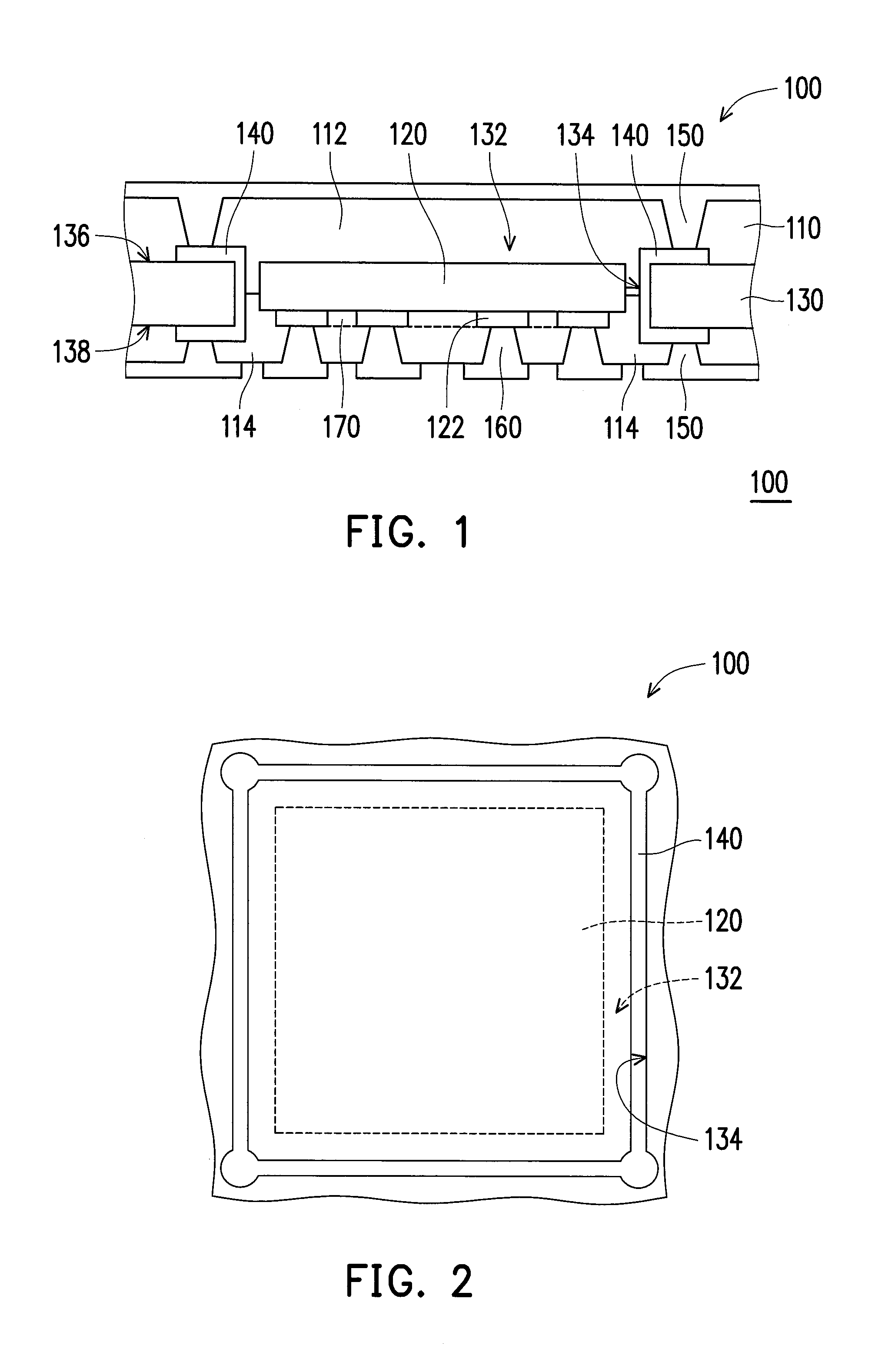 Embedded electronic device package structure