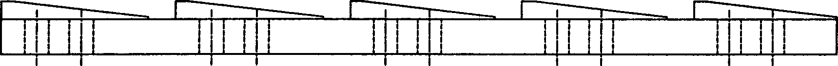 Clamping forming core shaft of welding pipe and clamping adjustment