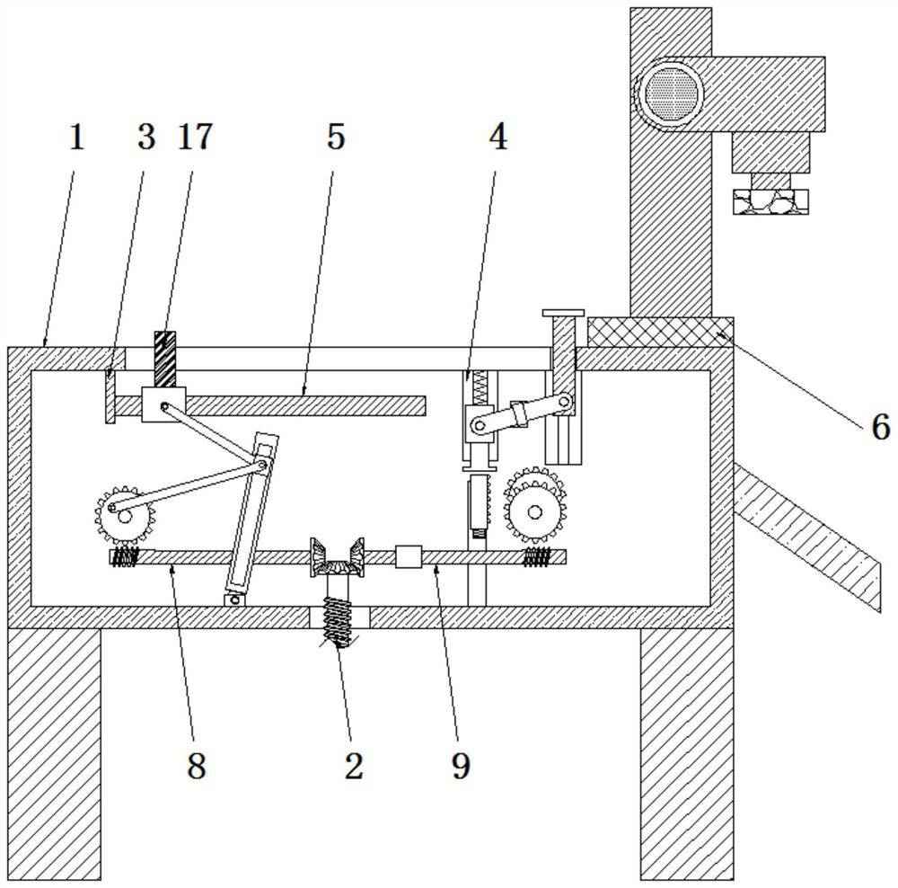 High-efficiency bending device for aluminum alloy plate
