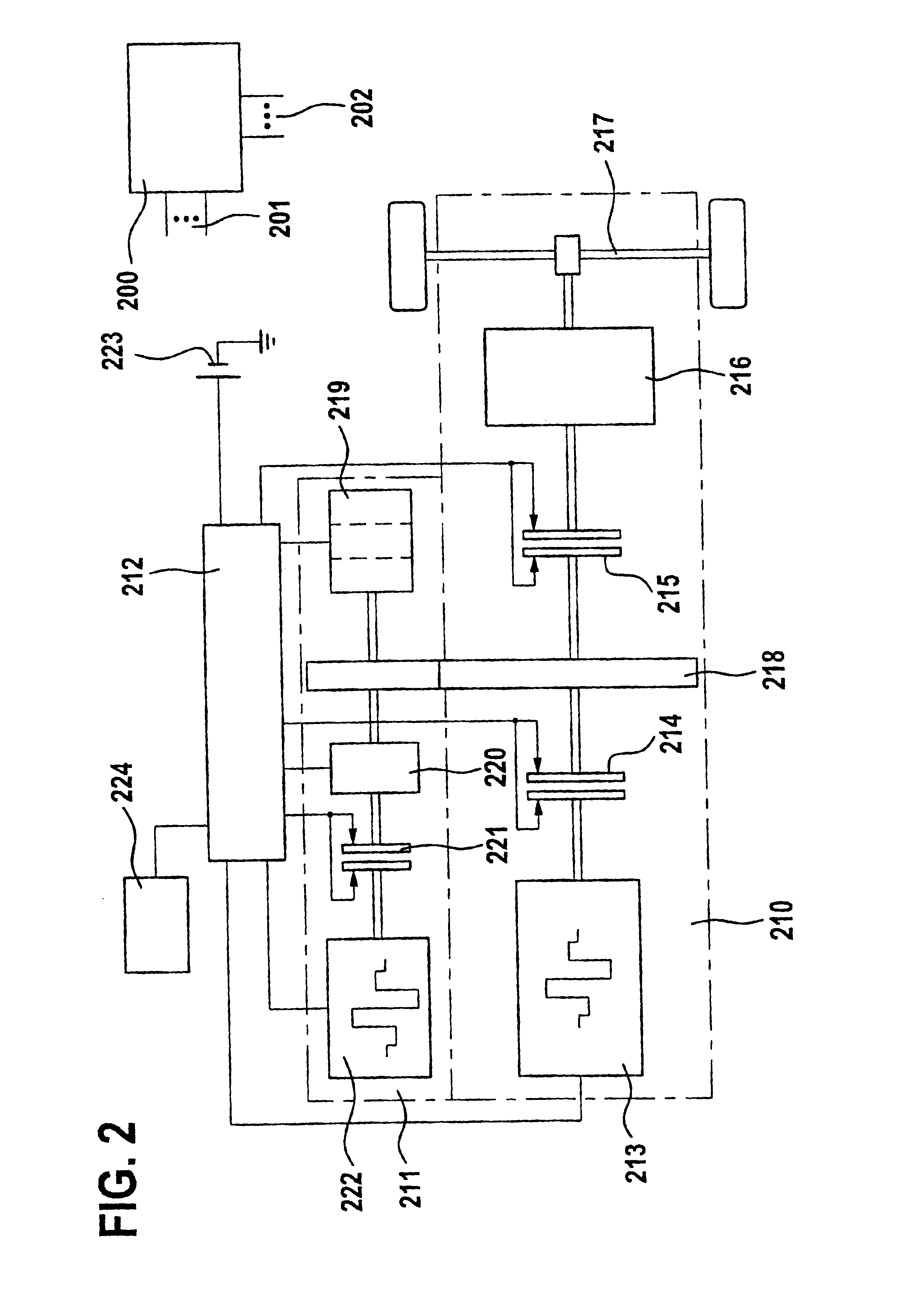 Method and device for controlling units in a vehicle according to the level of noise