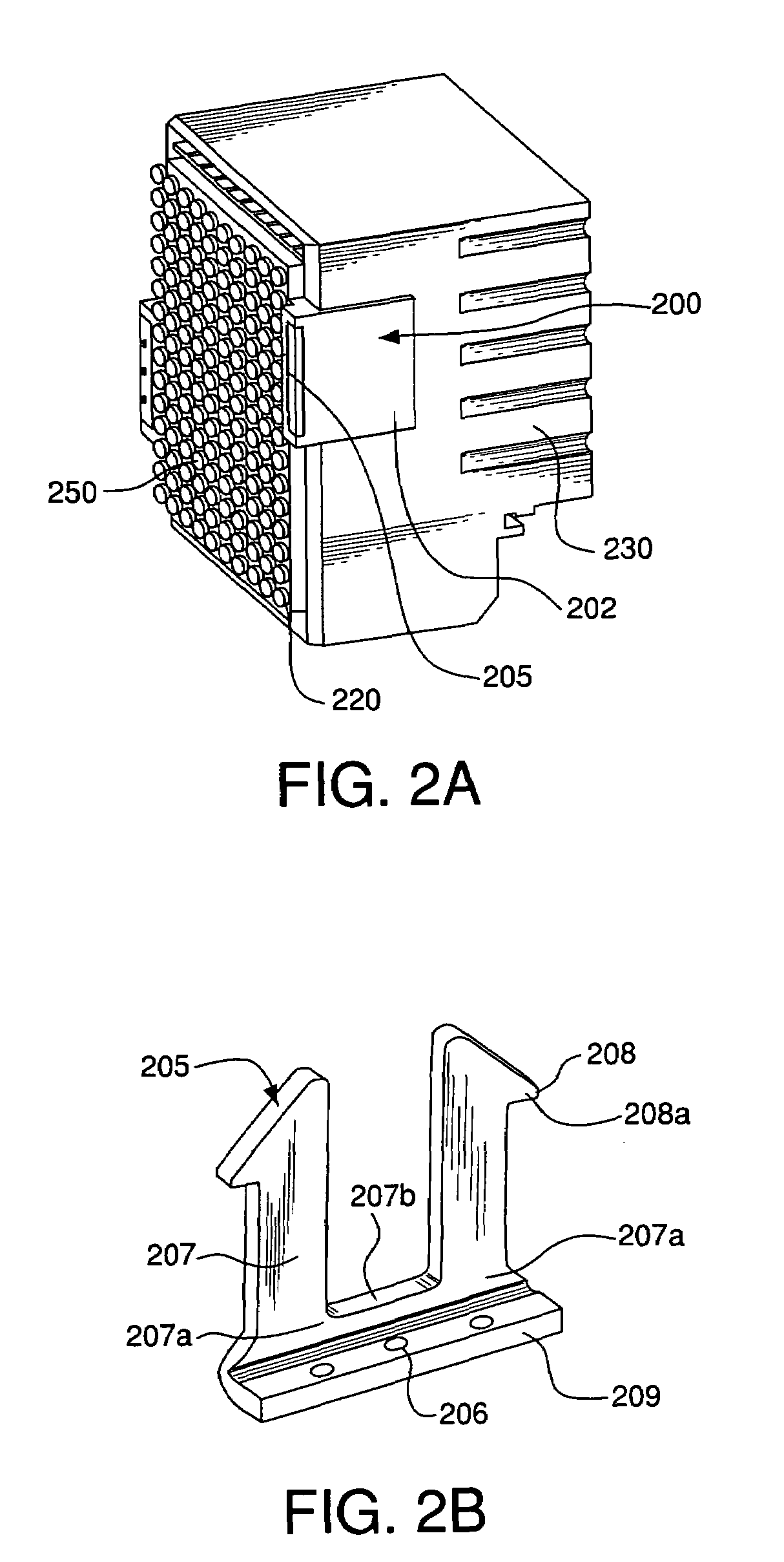 Strain relief for ball grid array connectors