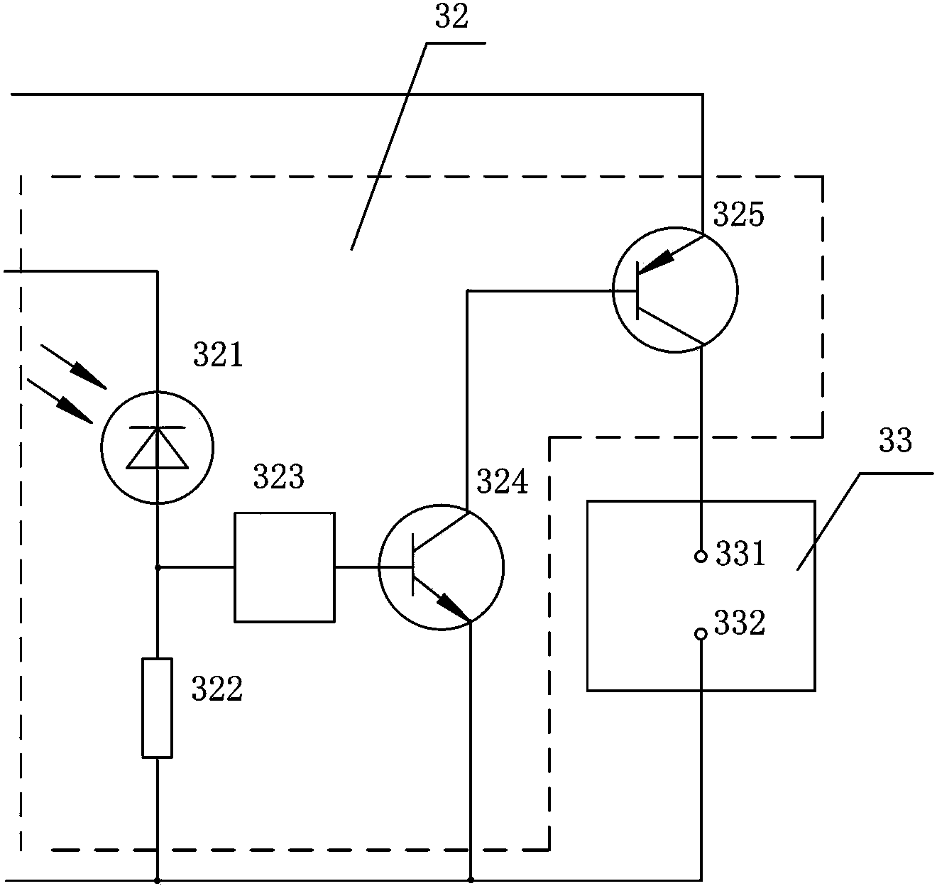 Safety remote control switch based on dual laser control