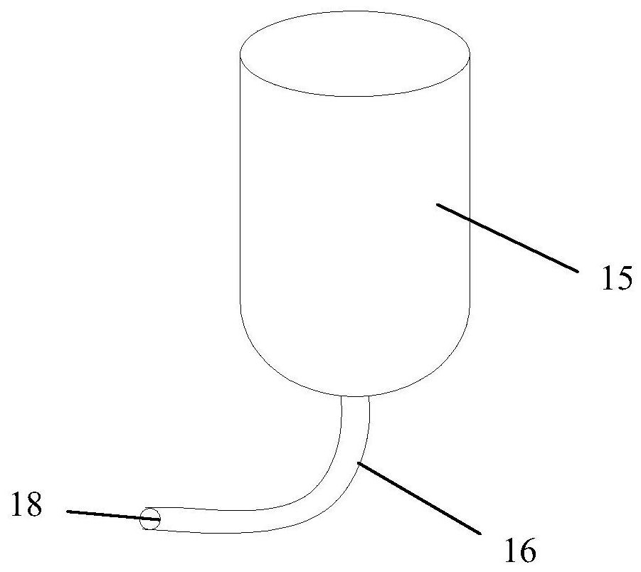 Laboratory mouse excrement collecting device