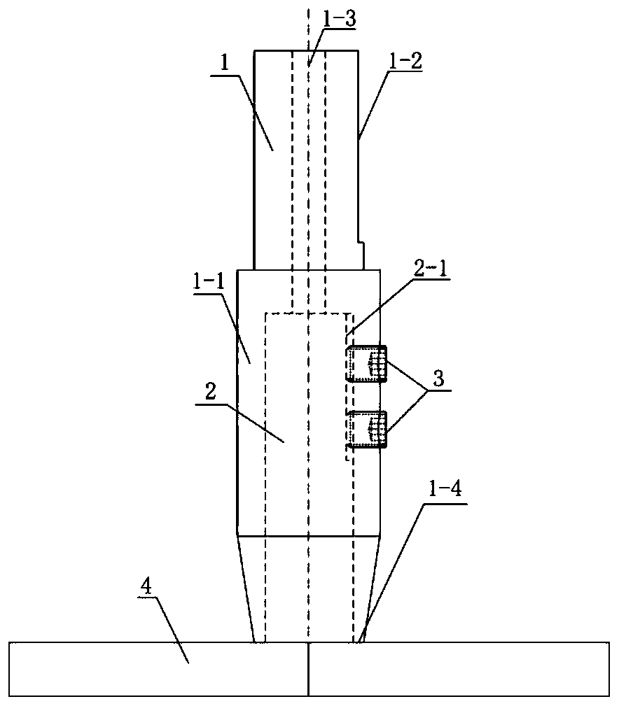 Rotary welding tool for friction welding and welding method