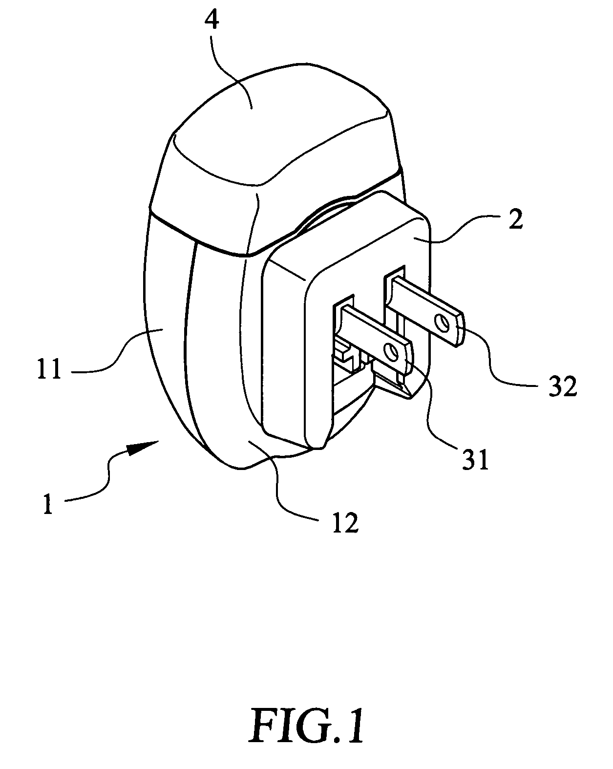 Charging device for mobile phone