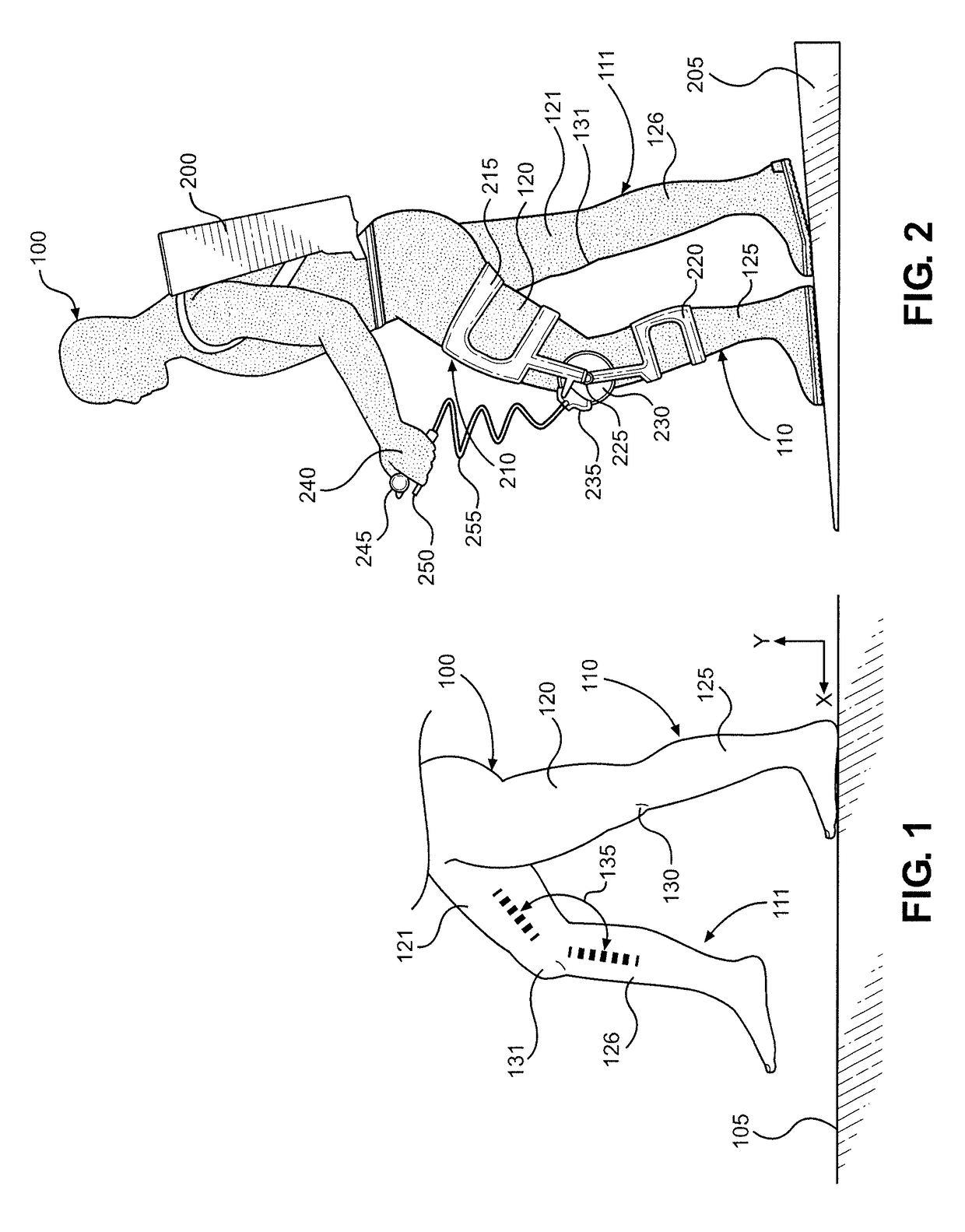 Exoskeleton Device and Method of Impeding Relative Movement in the Exoskeleton Device