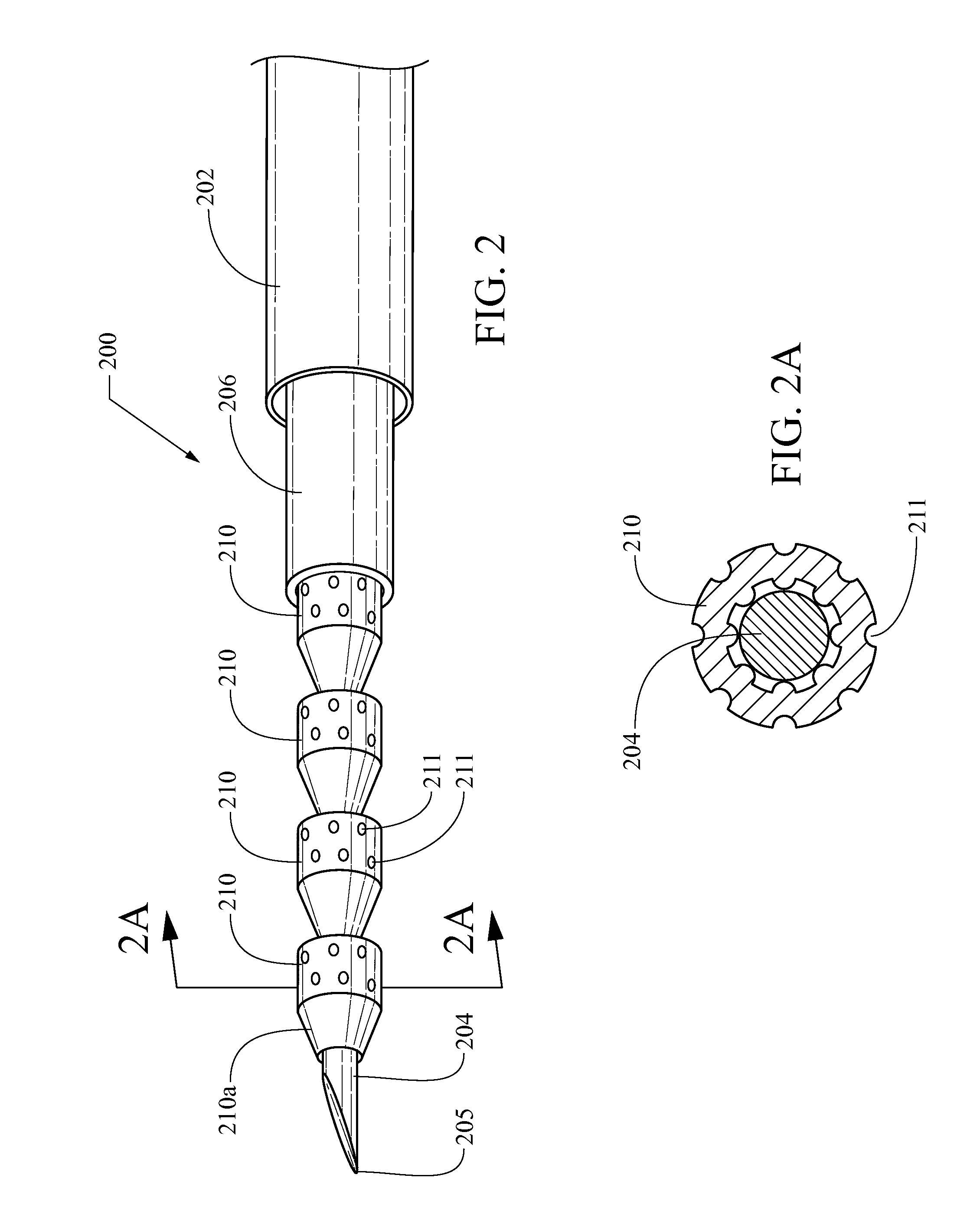 Fiducial deployment needle system