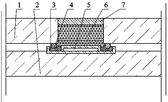 Vacuum glass air-exhaust port and manufacturing method thereof