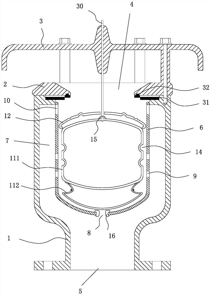 A composite high-speed intake and exhaust valve