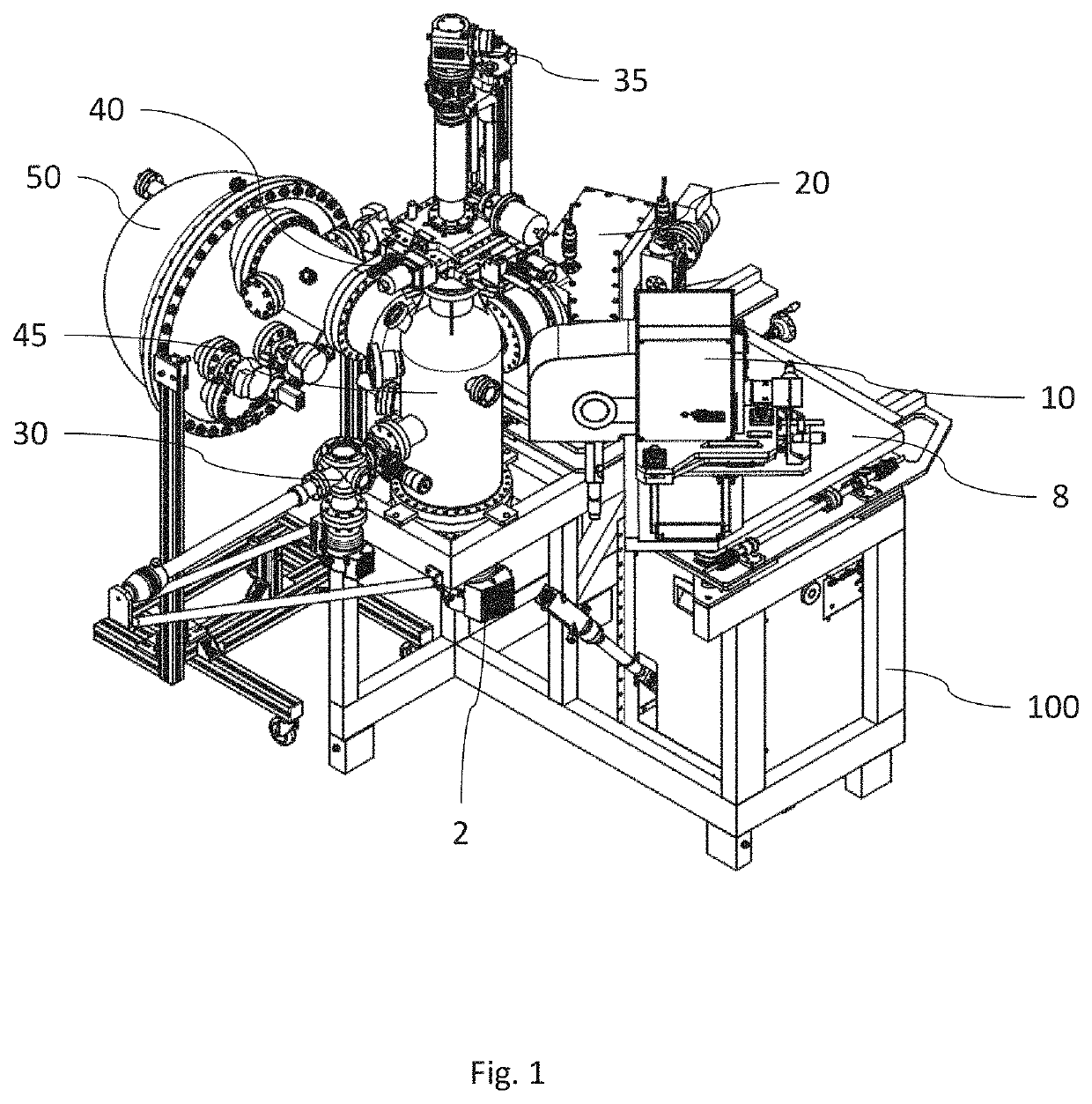 Hard X-ray photoelectron spectroscopy system