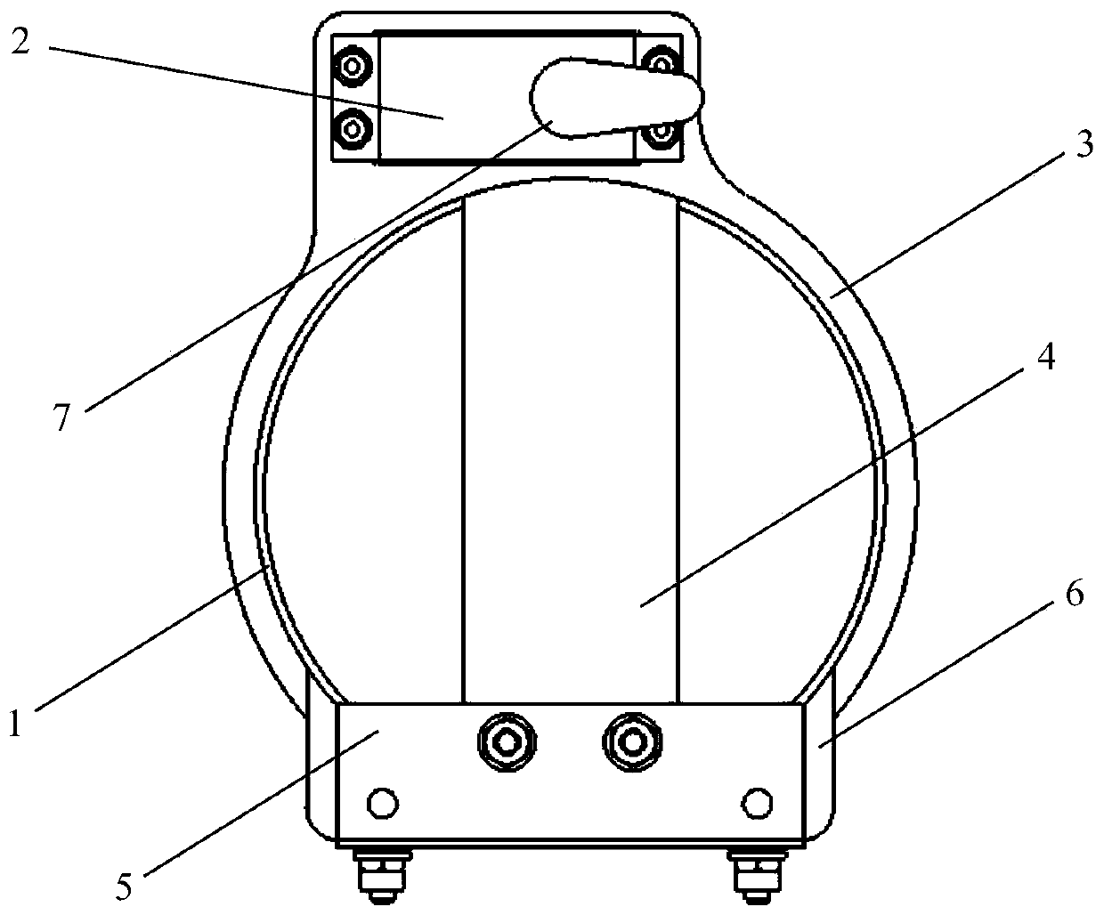 Bomb dropping mechanism and unmanned aerial vehicle