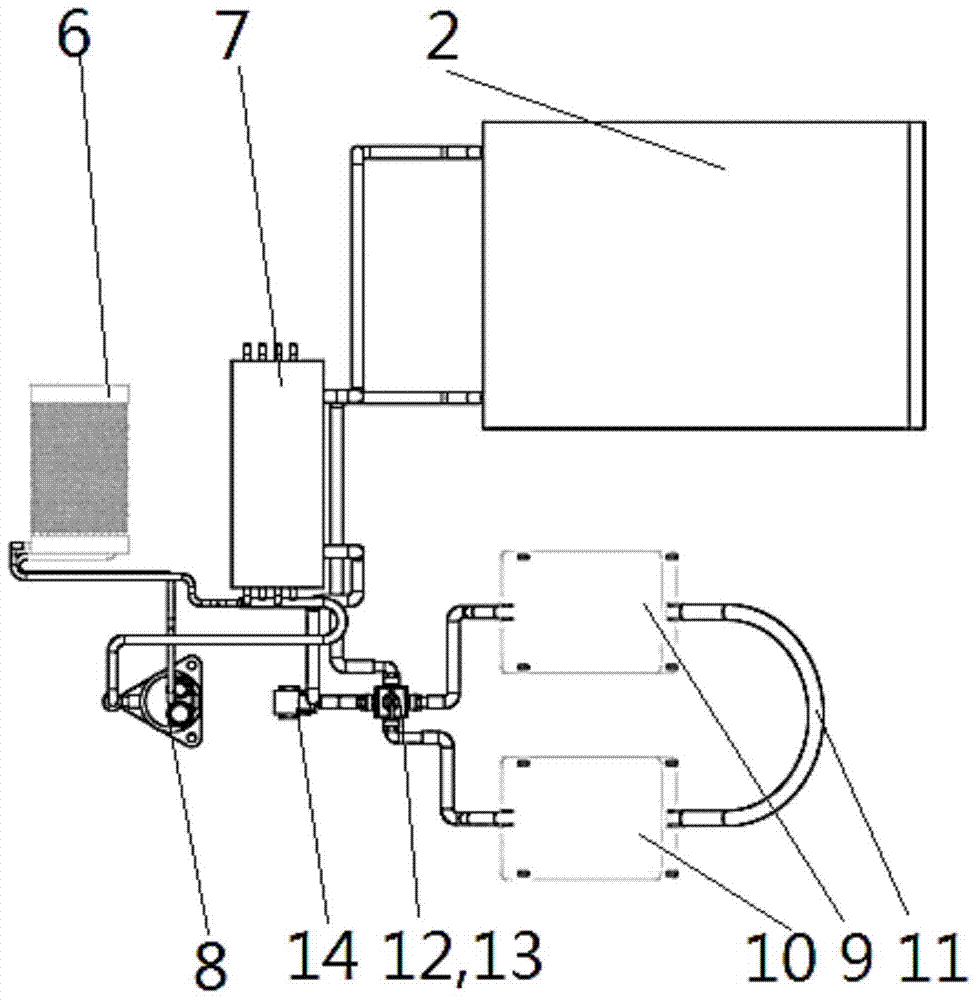 A sea island water production device and method based on air energy and solar energy