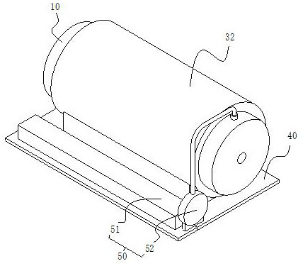 Automatic stir-frying equipment for sesame hot baking and stir-frying processing