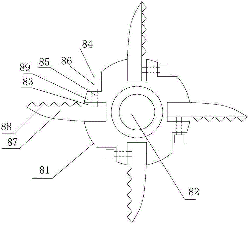 Garbage transfer device