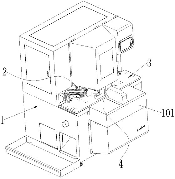 Profile cutting device with adjustable cutting scheme