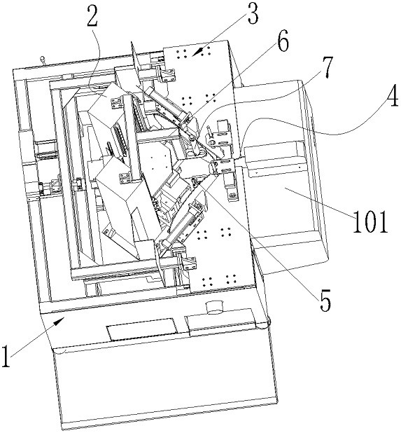 Profile cutting device with adjustable cutting scheme