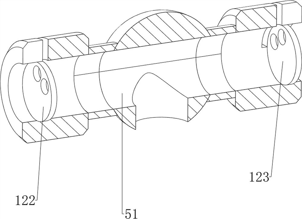 Mixed medicine applying device for external auditory canal