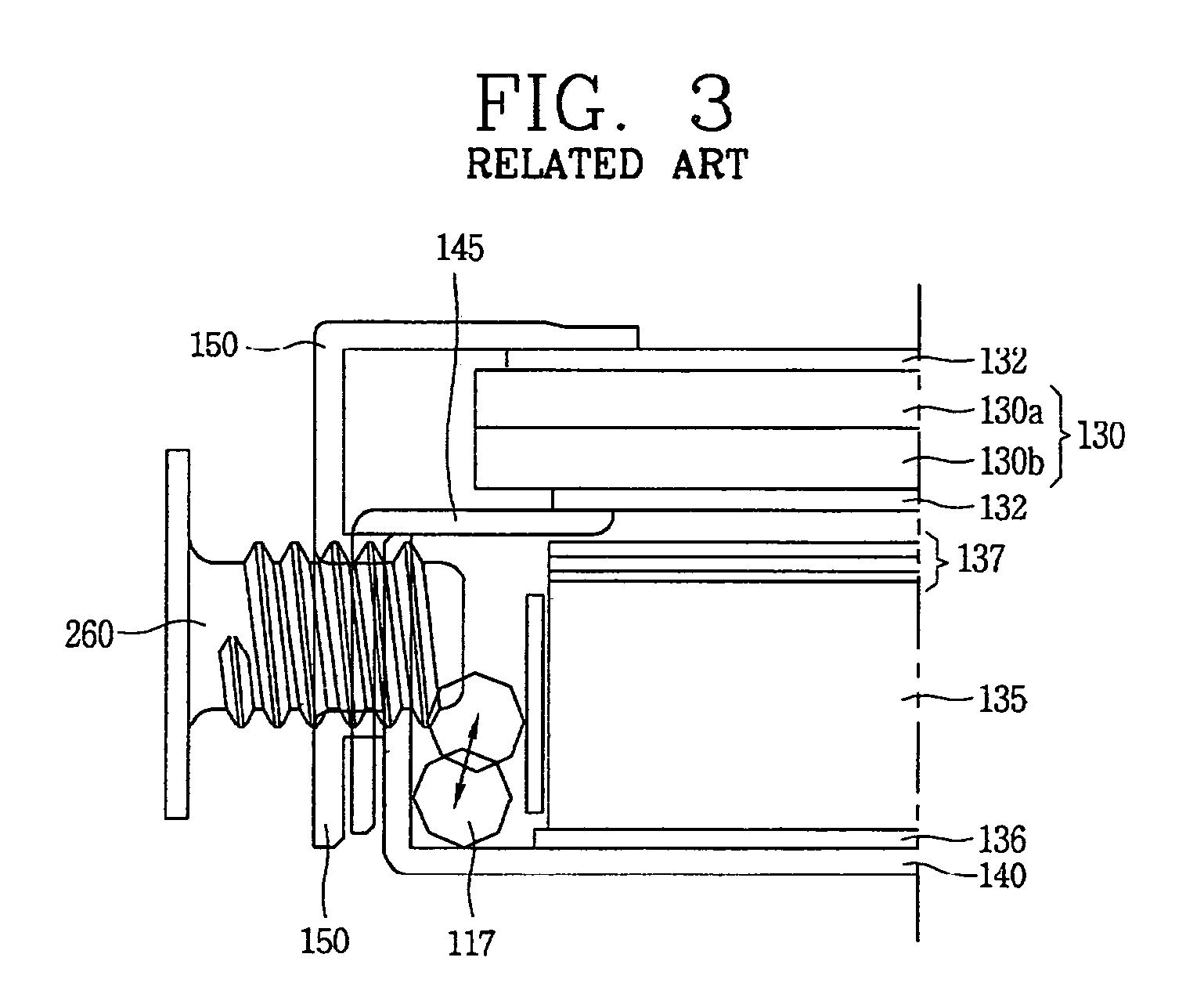 Liquid crystal display device comprising a protecting unit for enclosing a fastener and holding lamp wires