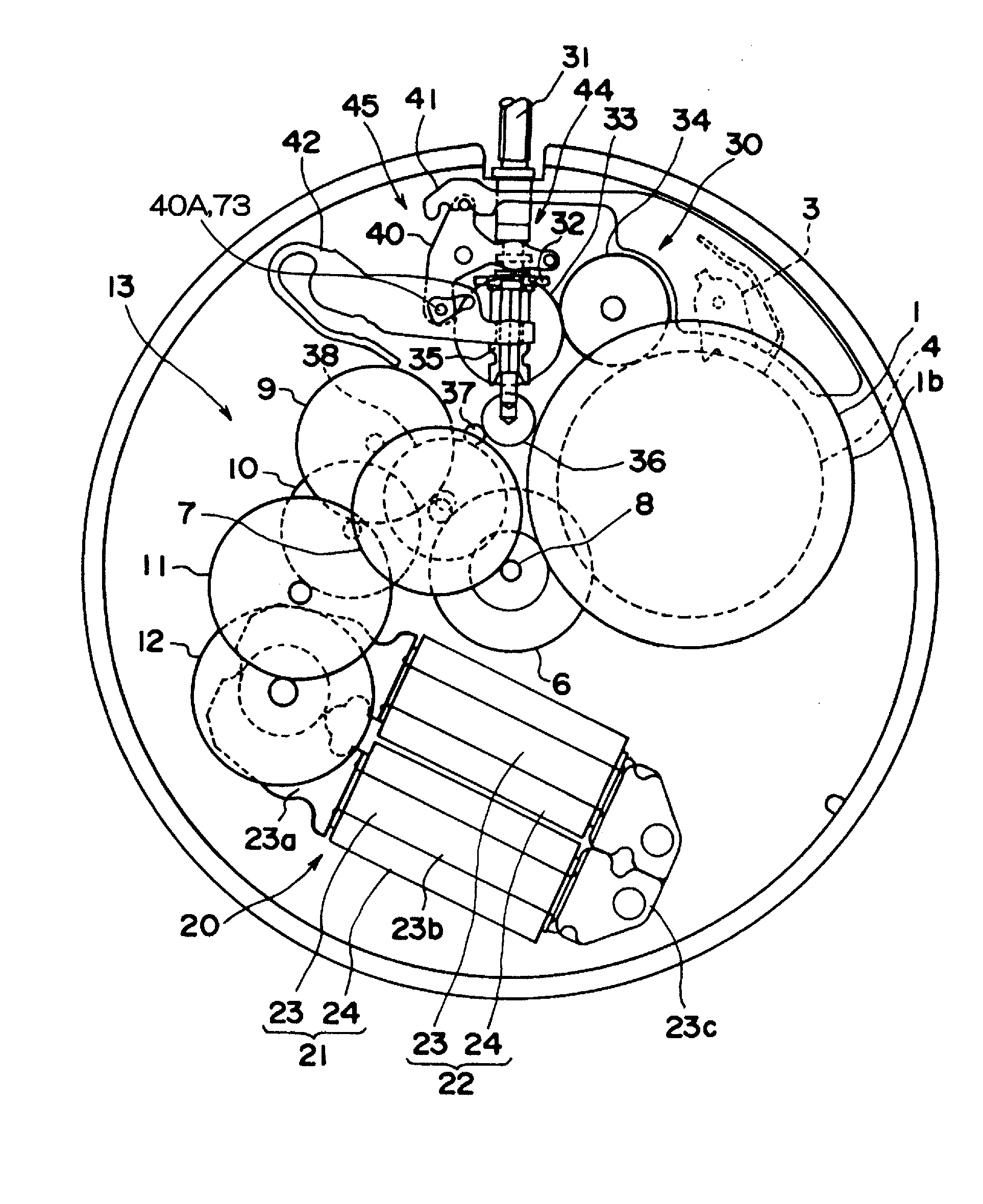 Timepiece component and timepiece having the timepiece component