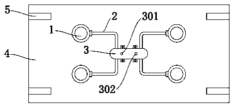 Damping device for mechanical equipment