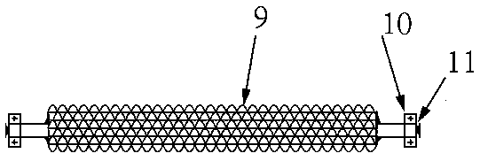 Device for solving intaglio printing UV varnishing nonuniformity