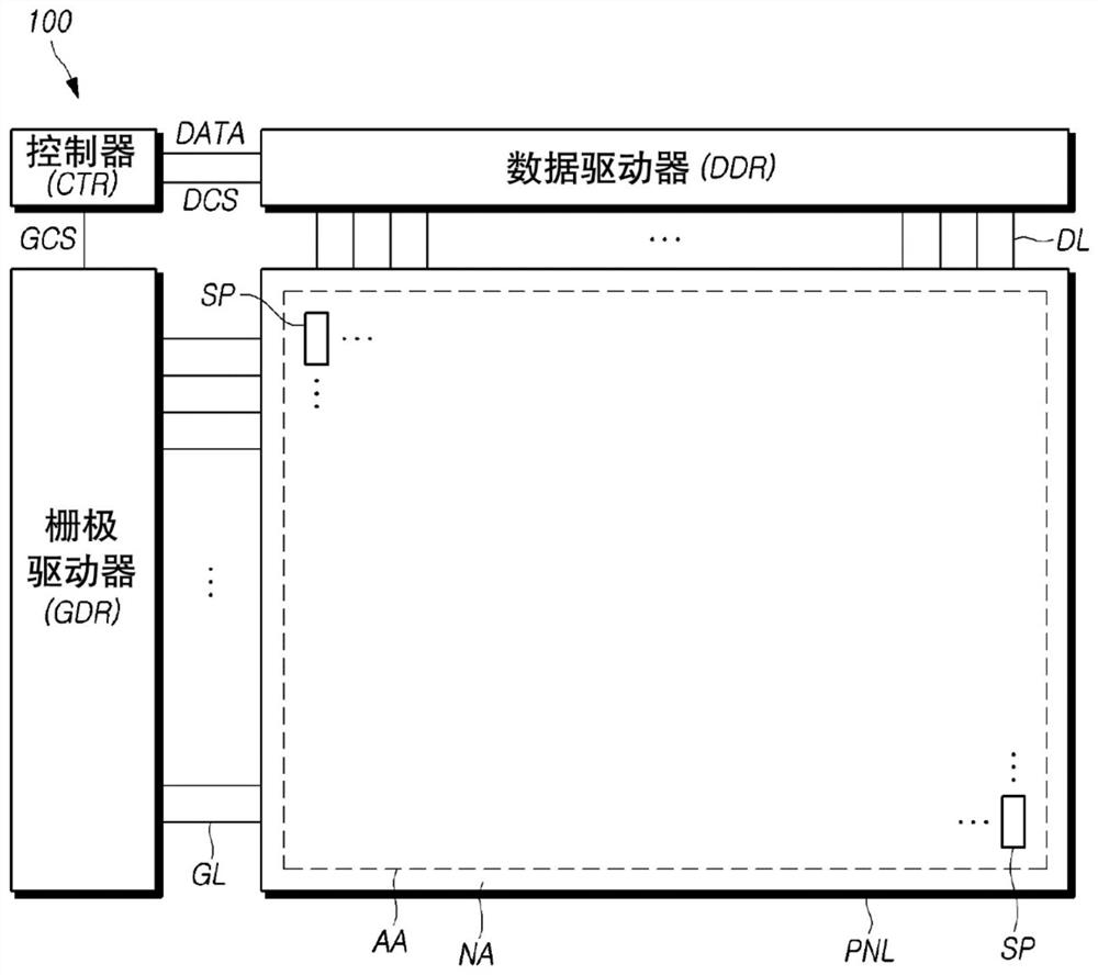 Light emitting display panel and light emitting display device including same